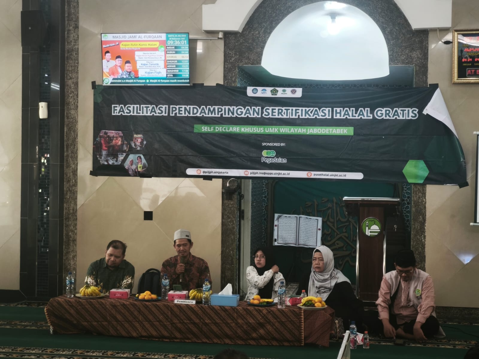 Bimtek Sertifikasi Halal UKM melalui Self Diclare